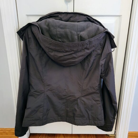 Hollister All Weather Charcoal/Salmon Jacket Women's Size Small - Picture 5 of 5
